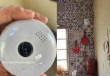 Dois homens procuraram a delegacia, após descobrirem câmara escondida em lâmpada que registrou momentos íntimos do casal, em casa de temporada em Pirenópolis