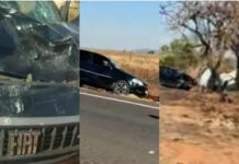 Grave acidente com vítima fatal na GO-431 na manhã deste sábado(04), em Pirenópolis