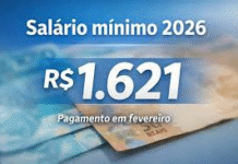 Salário mínimo de R$ 1.621 começa a valer hoje, quinta (1º); veja tudo o que muda