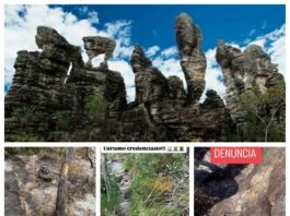 Associação dos Guias e Condutores de Aventura da Região dos Pireneus (AGCP) se posiciona diante da denúncia de um guia de turimo suspeito de cortar vegetação nativa e vandalizar a Cidade de Pedra
