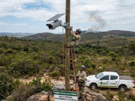 Parque Estadual dos Pireneus recebe tecnologia inteligente para detectar incêndios em tempo real no Cerrado