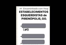 Listas de boicote de bolsonaristas em Pirenópolis têm padaria, pousadas, Itaú, Bradesco, comércio local e até mesmo o Vapt-Vupt